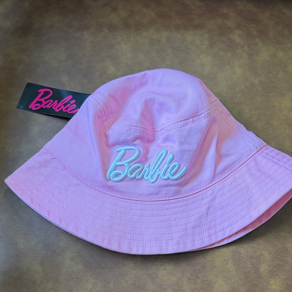 Berkshire Barbie Pink Embroidered Logo Bucket Hat - Picture 4 of 7
